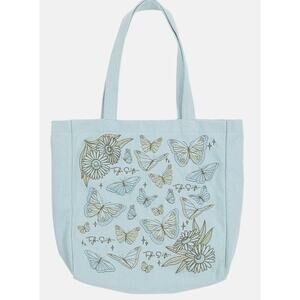 SHIPS IN 24 HRS Taylor Swift Debut Denim Jean Tote Butterfly Bag BRAND NEW